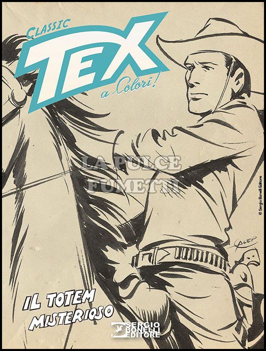 TEX CLASSIC #     1: IL TOTEM MISTERIOSO - EDIZIONE VARIANT COPERTINA VINTAGE